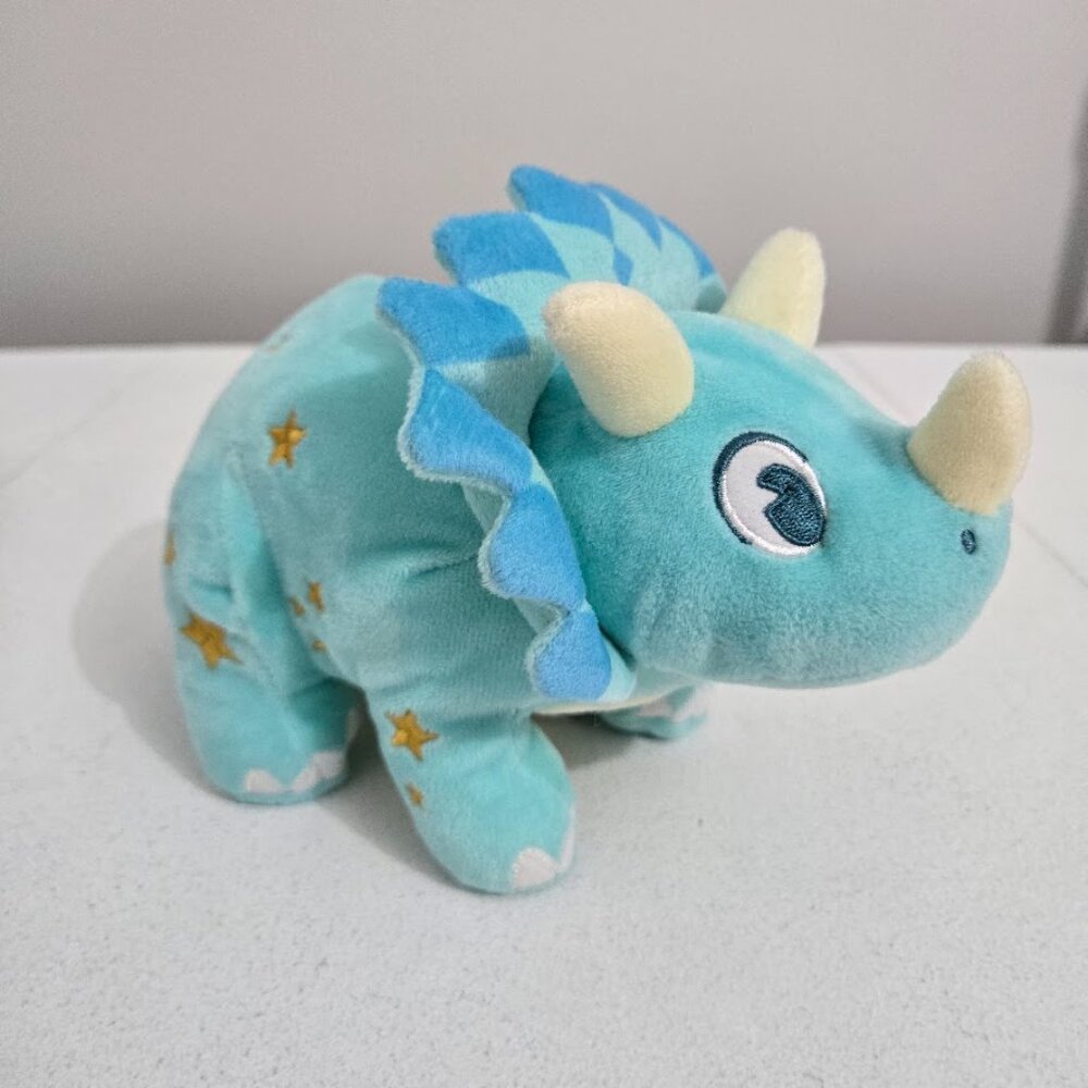 Disney Parks Animal Kingdom Dinoland Triceratops 11" Plush Dinosaur Dino-Rama